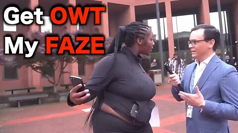 Black Woman ATTACKS Reporter On Camera