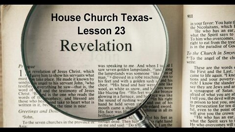 Journey Through Revelation less. 23- The Millennium & Great White Throne Judgment (5-20-25)