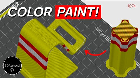 🖌 Bambu Studio Color Painting - Multi Color 3D Printing - Bambu Studio Tutorial