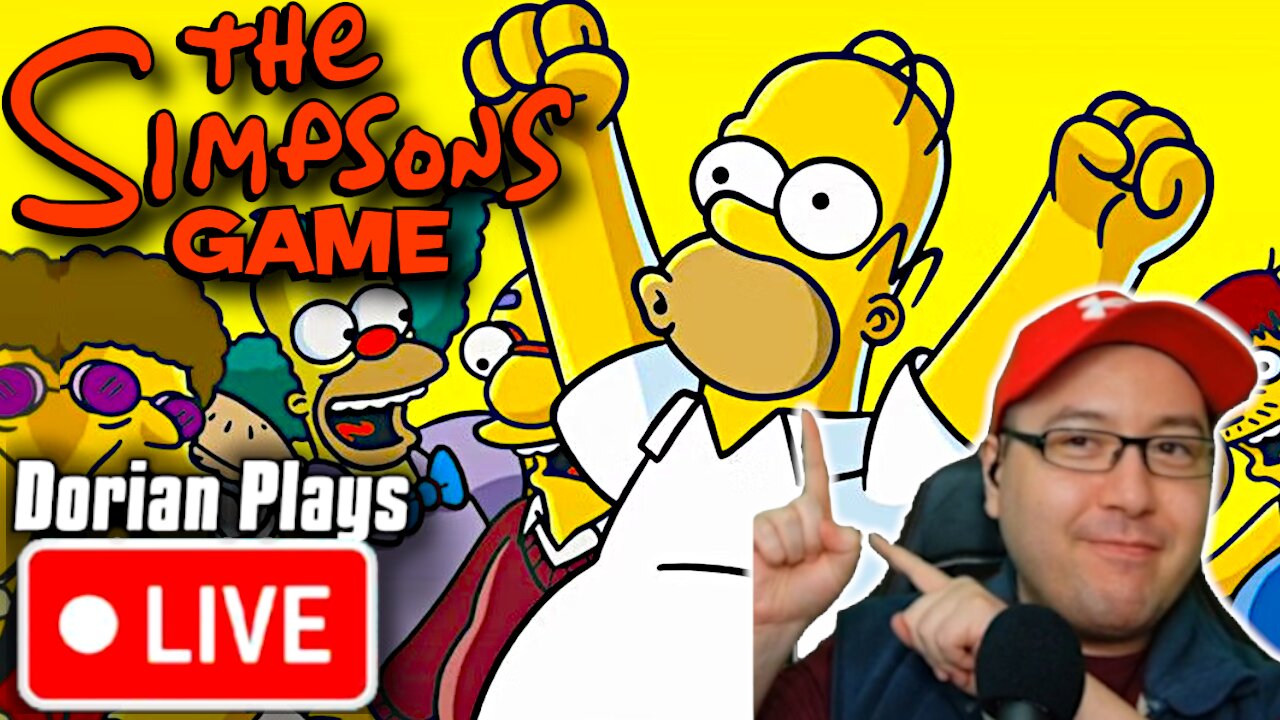 Dorian's First Playthrough The Simpsons Game on PS3