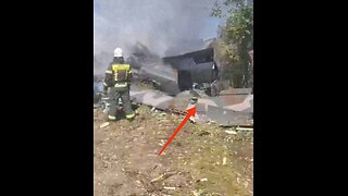 👀❗️ Russia’s newest combat reconnaissance drone Altair crashed into a residential building
