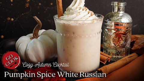 🍂 Pumpkin Spice White Russian | Cozy Fall Twist on a Classic! ☕🥃