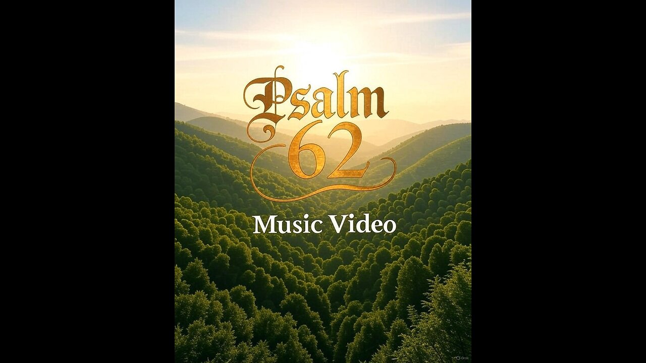 Psalm 62 (Official Music Video)