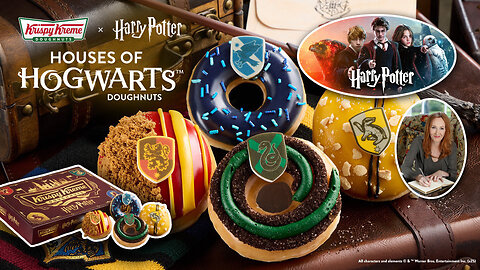 The Friday Vlog: Krispy Kreme Harry Potter Themed Doughnuts 🥯☕