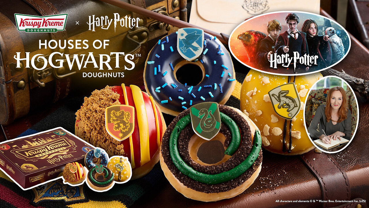 The Friday Vlog: Krispy Kreme Harry Potter Themed Doughnuts 🥯☕