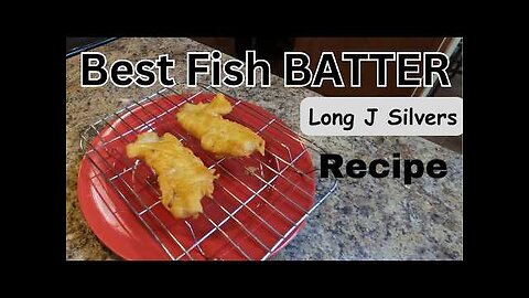 Best Secret Fish Fry Batter Recipe | Fresh Catch & Homemade Tartar Sauce!
