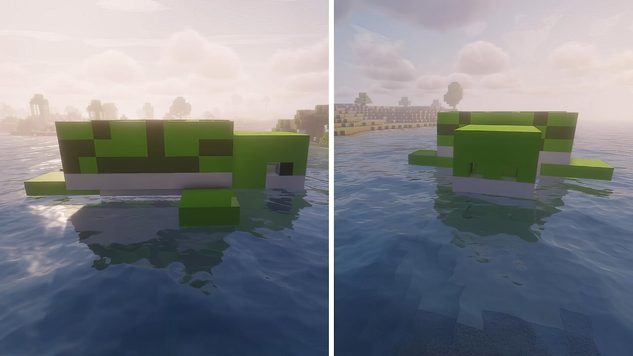 ⛏️ Minecraft :🐢 Cute Turtle House 🏡