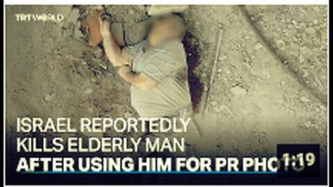 "Elderly Palestinian Man Allegedly Killed by Israeli Army Post Propaganda Use"