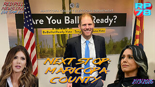 EMERGENCY: DHS Targets Maricopa County Fraud on Red Pill News Live