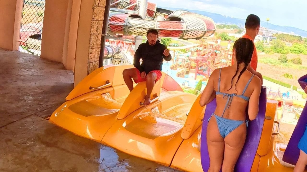 Unseen Secrets: Exploring Europes INSANE Water Park. Aquaparadise in Bulgaria. All Waterslides