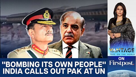 India Slams Pakistan at UNHRC for "Bombing Its Own People" | Vantage with Palki Sharma | N18G