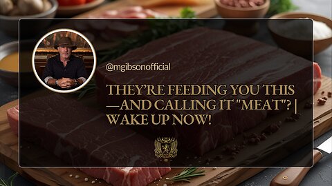 🚨 They’re Feeding You This—and Calling It "Meat"? | Wake Up Now