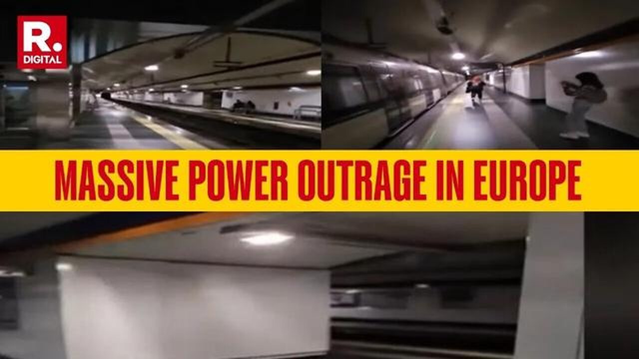 Several European Countries Face Massive Power Outage, Airports and Subways Shut