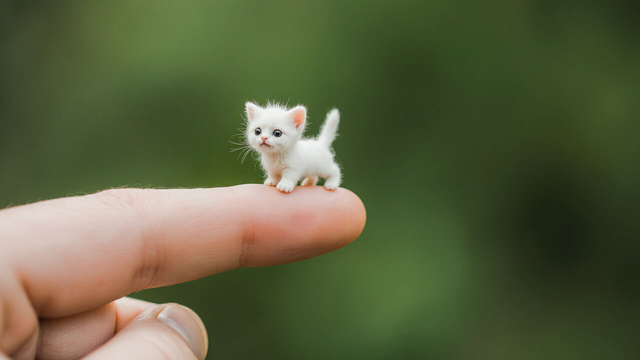 Tiny animals | What they would look like if they were the size of a fingernail
