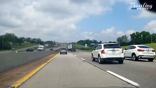 DRIVING INTO ST. LOUIS, MISSOURI | BEAUTIFUL CITY DRIVE TOUR