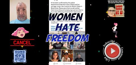 Women hate freedom