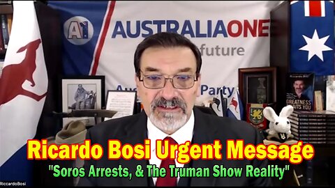 Ricardo Bosi & John Michael Chambers Update Sep 2: "Soros Arrests, & The Truman Show Reality"