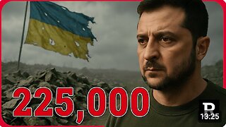 “225,000 Ukrainians have now deserted the war” Ukraine is in the midst of a total collapse..