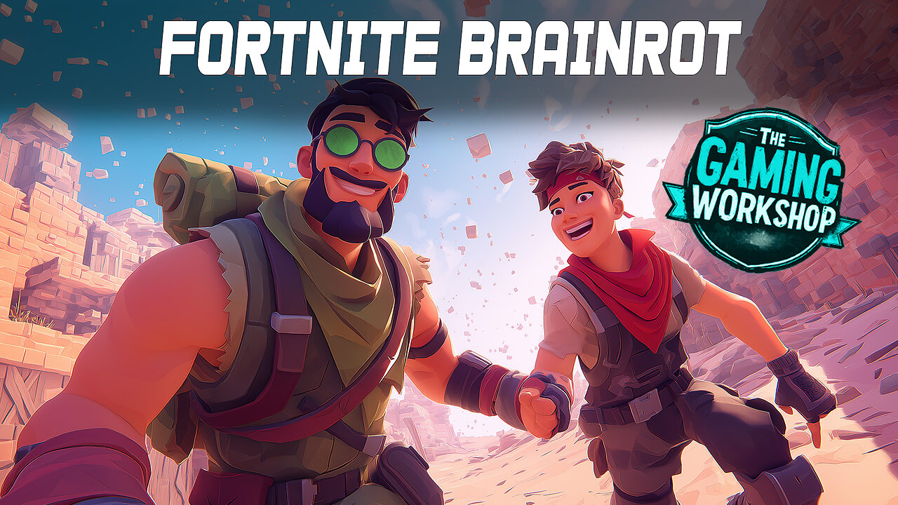 Fortnite Brainrot Game with the Kiddo! | The Gaming Workshop