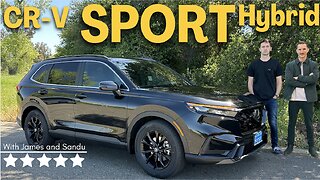 2025 Honda CR-V Sport Hybrid Review - 40+ MPG