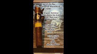Anunnaki Ki (Don Emmanuel) 5x50 #Shorts #Short #CigarOfTheDay #YTShorts #Review