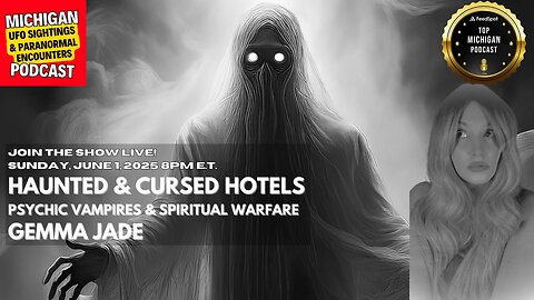 🔴 LIVE Haunted Hotel Rooms & Cursed Spirits 👻 | Gemma Jade on Psychic Vampires & Spiritual Warfare