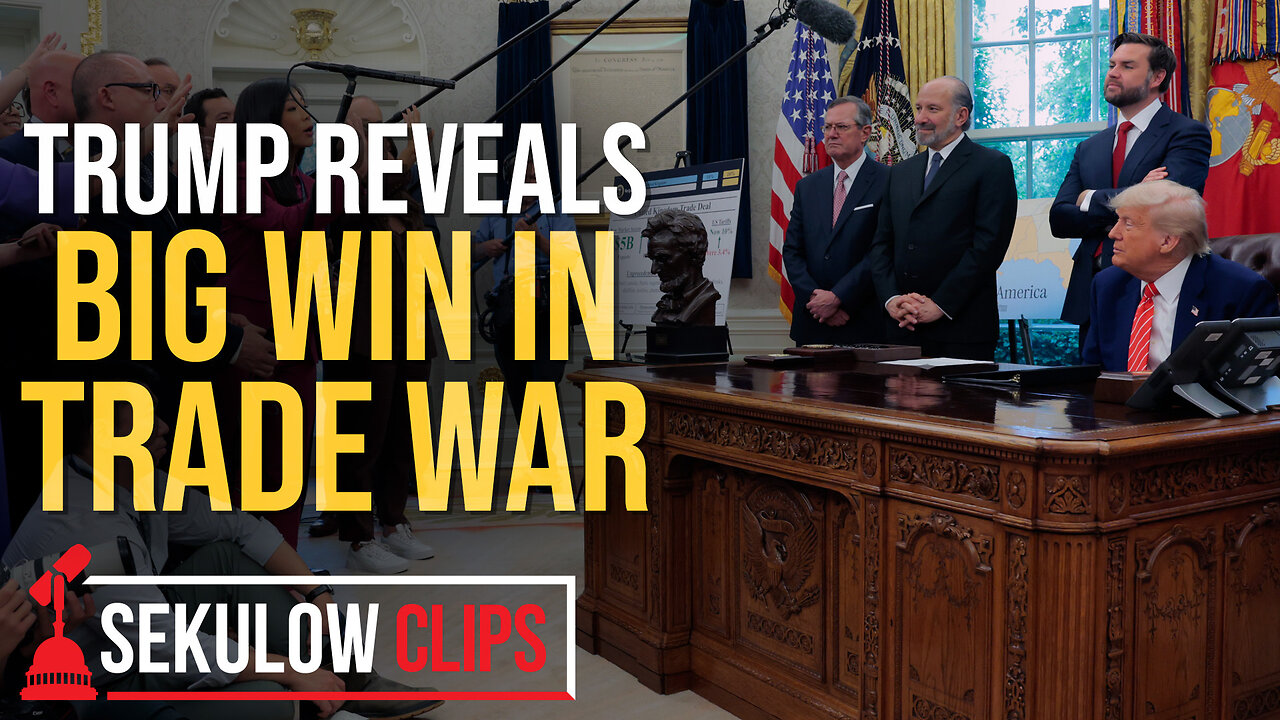 Trump Reveals Big Win in Trade War