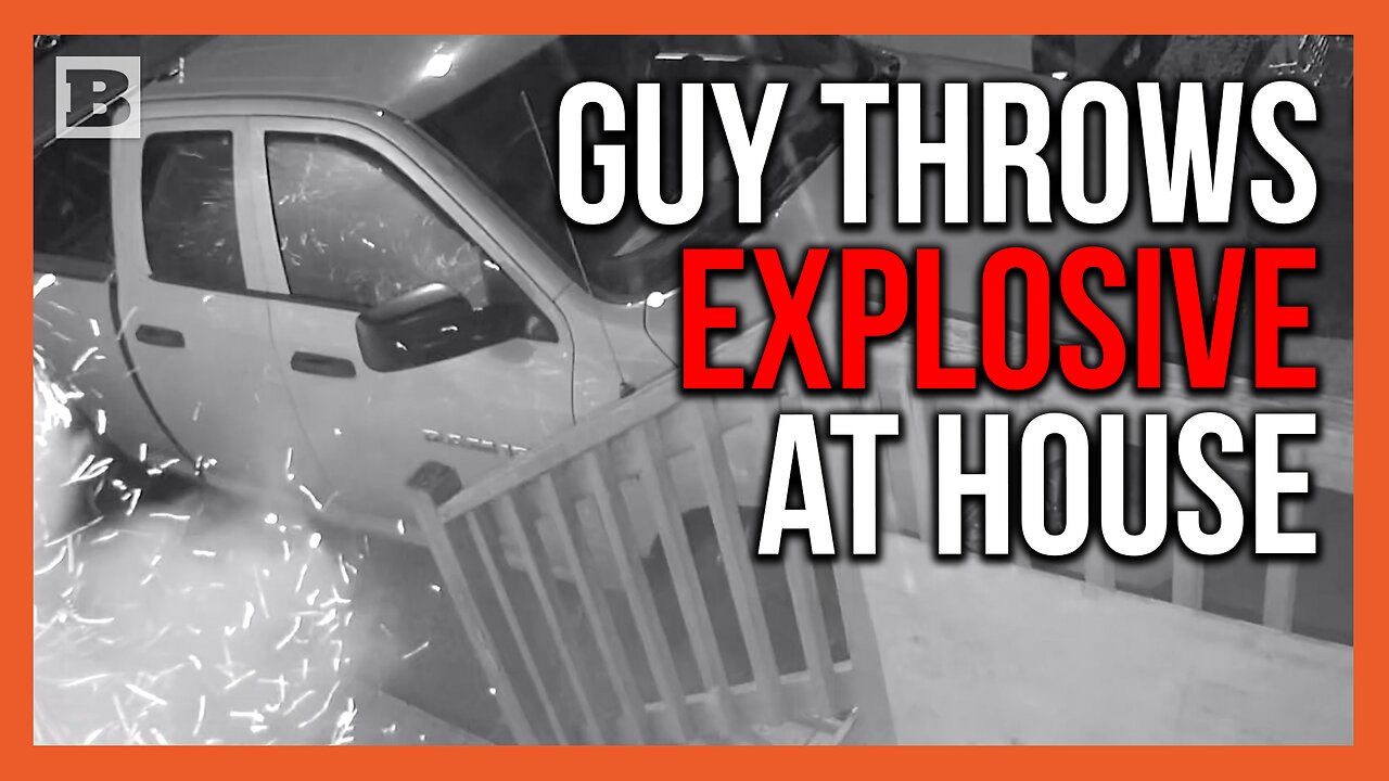 Sure Bud! Suspect Tries Explaining Throwing EXPLOSIVE at House