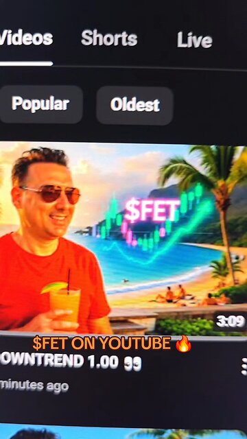 $FET ON YOUTUBE 🔥