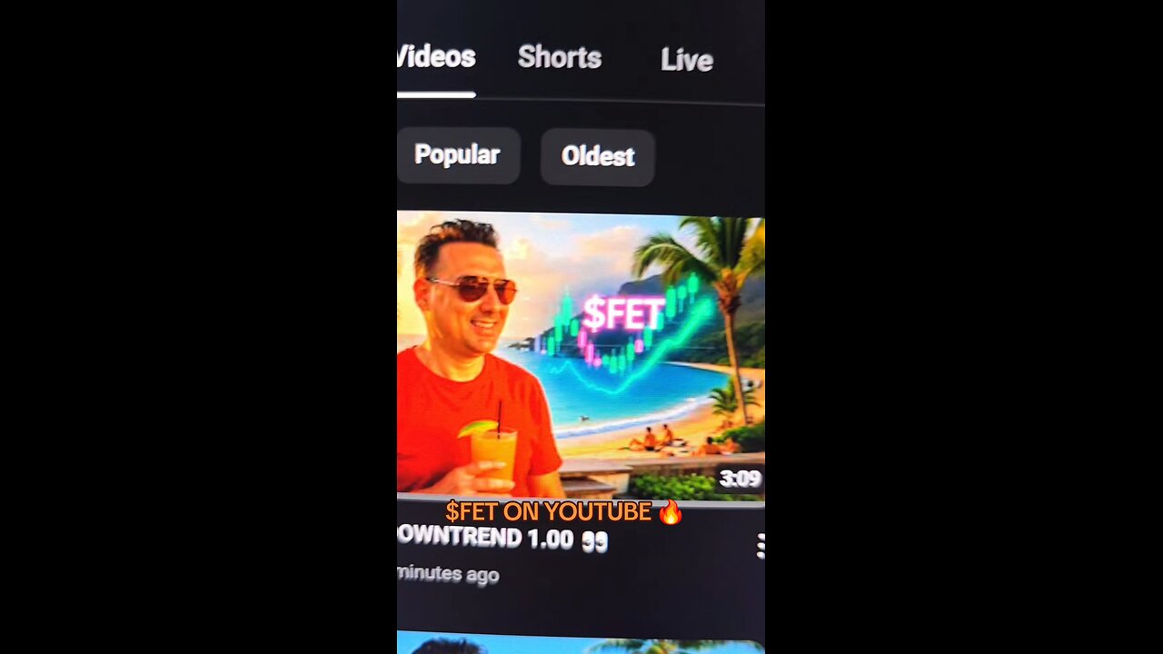 $FET ON YOUTUBE 🔥