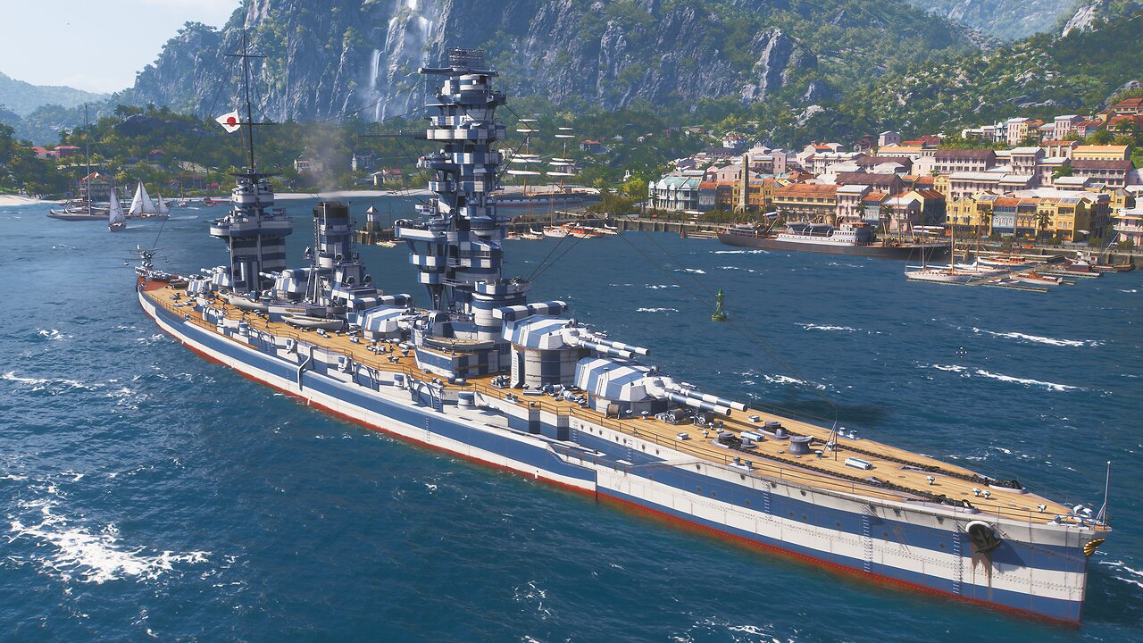 World of Warships: Fuso Mini Battle