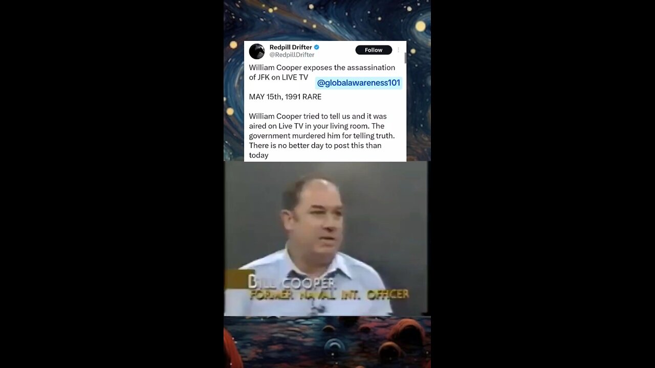 More from JFK files and Bill Cooper confirming who is responsible.