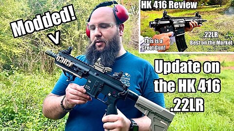 Update on the HK416 .22LR and Shooting