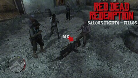 Red Dead Redemption, but I start SALOON FIGHTS