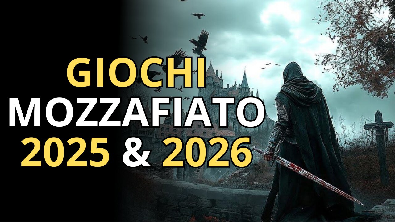 TOP 20 Videogiochi PAZZESCHI In Uscita 2025 & 2026
