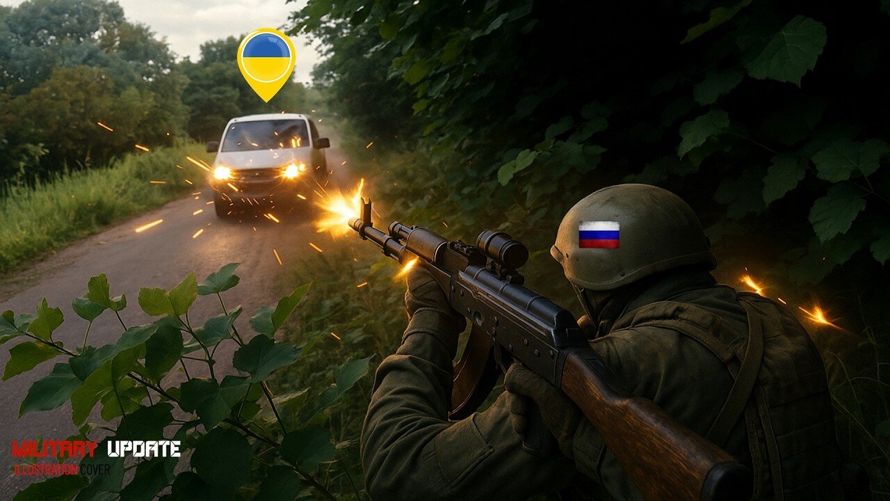 Deadly Ambush: Russian Troops Strike Ukrainian Convoy