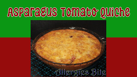 Asparagus Tomato Quiche
