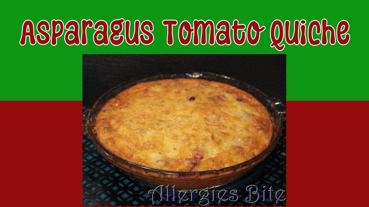Asparagus Tomato Quiche