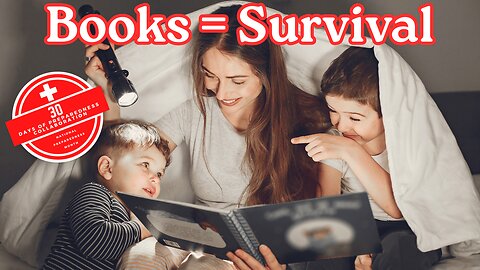 No Fear Fridays Ep 1: What Every Prepper Needs Books on the Shelf #30daysofpreparedness