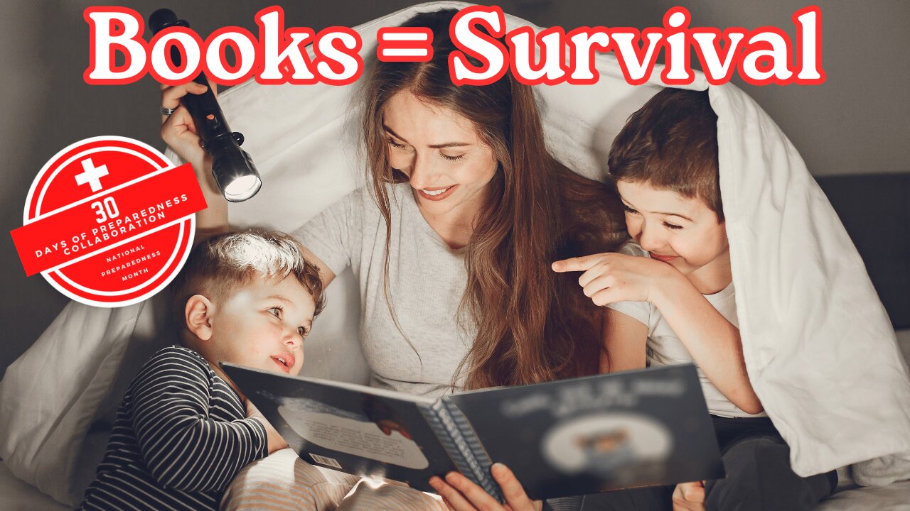 No Fear Fridays Ep 1: What Every Prepper Needs Books on the Shelf #30daysofpreparedness