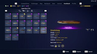 Legendary Fish Grootslang COTW The Angler Izilo Zasendulo Reserve 10 July 2025