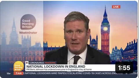 Sir Keir Starmer "Anti Vaxxers Are Exposing Our Bullshit & We're Scared Now"