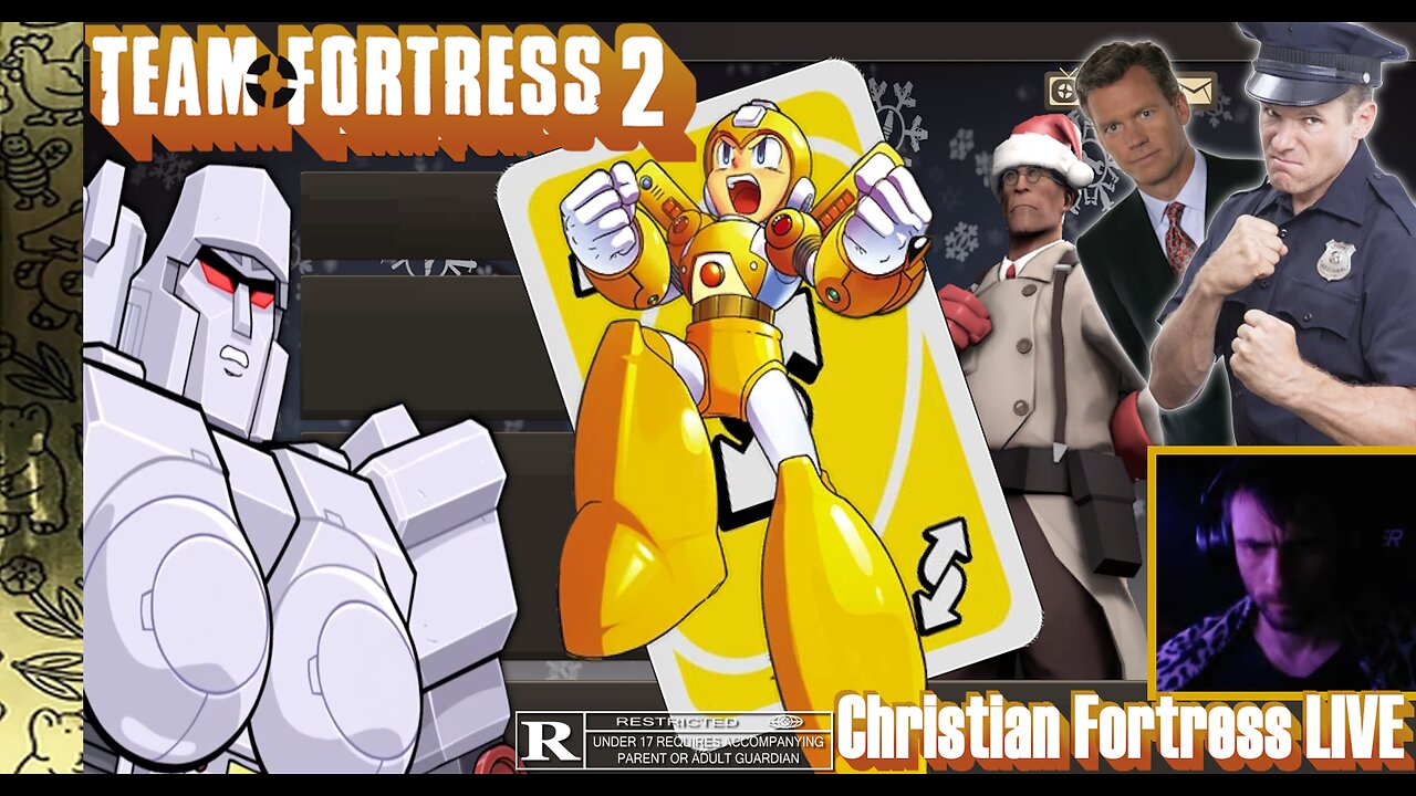 TF2 / MEGA TRAN?? NO, MEGAMAN!!! / Christian Restricted LIVE / Team Fortress 2