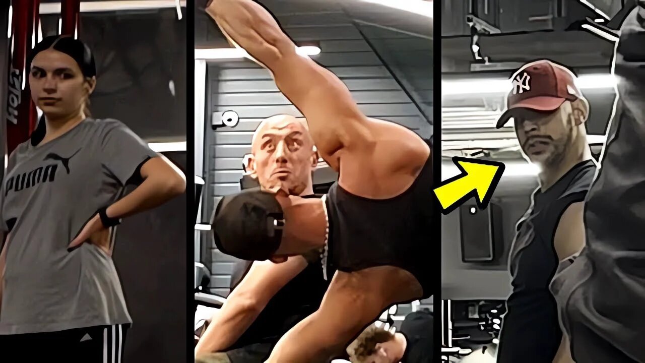 đŸ”¥Scaring People in The Gym With Calisthenics #69