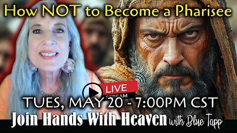 Blue Tapp LIVE! How NOT to Become a Modern Day Pharisee; How to STOP Being One