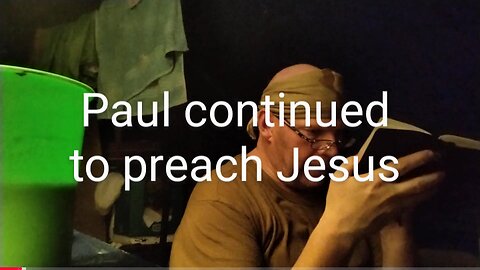 Paul preaches Jesus