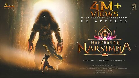 Mahavatar Narsimha Motion Poster Video| Kleem Productions | Ashwin Kumar