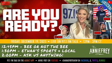 Christmas Shopping, $1,776 Warrior Dividends, & Trump Kennedy Center