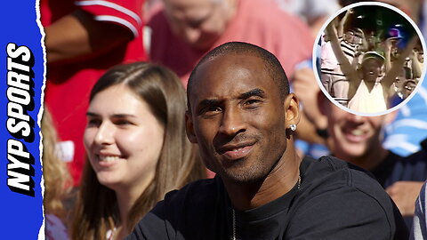 Young Kobe Bryant seen in the crowd at Phillies-Mets game after Darryl Strawberry home run
