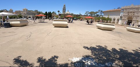 San Diego: Back At Balboa Park: Warning of Jesus' Soon Return, Preaching Repentance, A Messianic Jewish Woman Blesses Me, Preaching the Blood of Jesus!